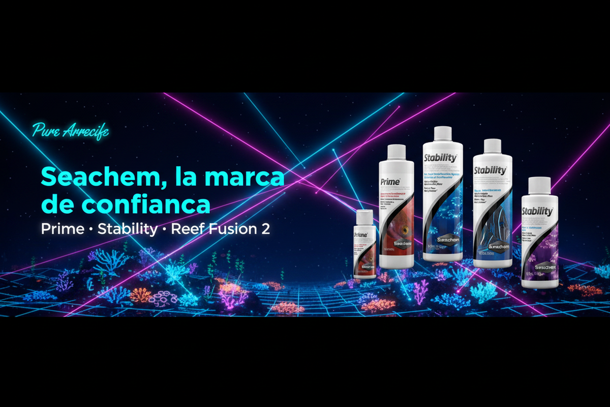 Banner Seachem con imágenes originales